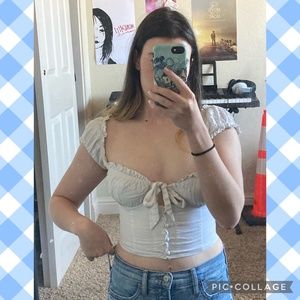 Princess Polly Elouise Cropped Bustier